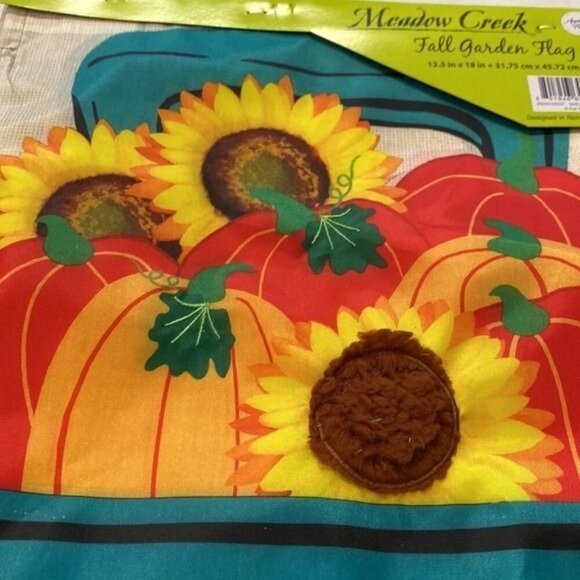 3 Garden Flags Bundle 12.5 x 18 Double Sided Welcome Spring Summer Fall - Picture 16 of 16